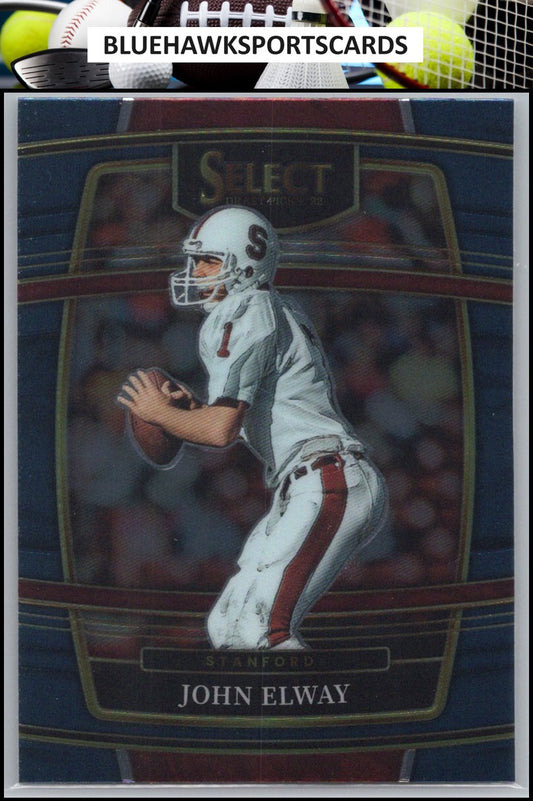 2022 Panini Select Draft Picks #69 John Elway Blue (Retail Base)