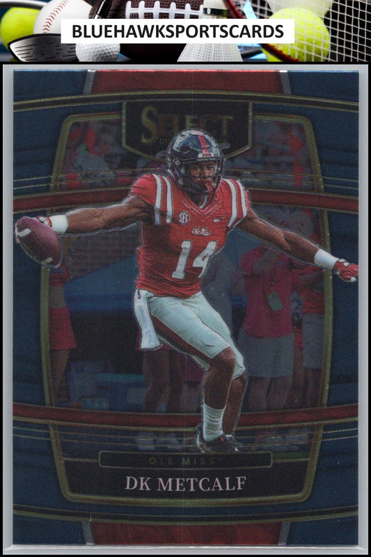2022 Panini Select Draft Picks #50 DK Metcalf Blue (Retail Base)