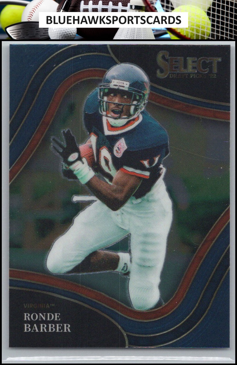 2022 Panini Select Draft Picks #191 Ronde Barber Blue (Retail Base)