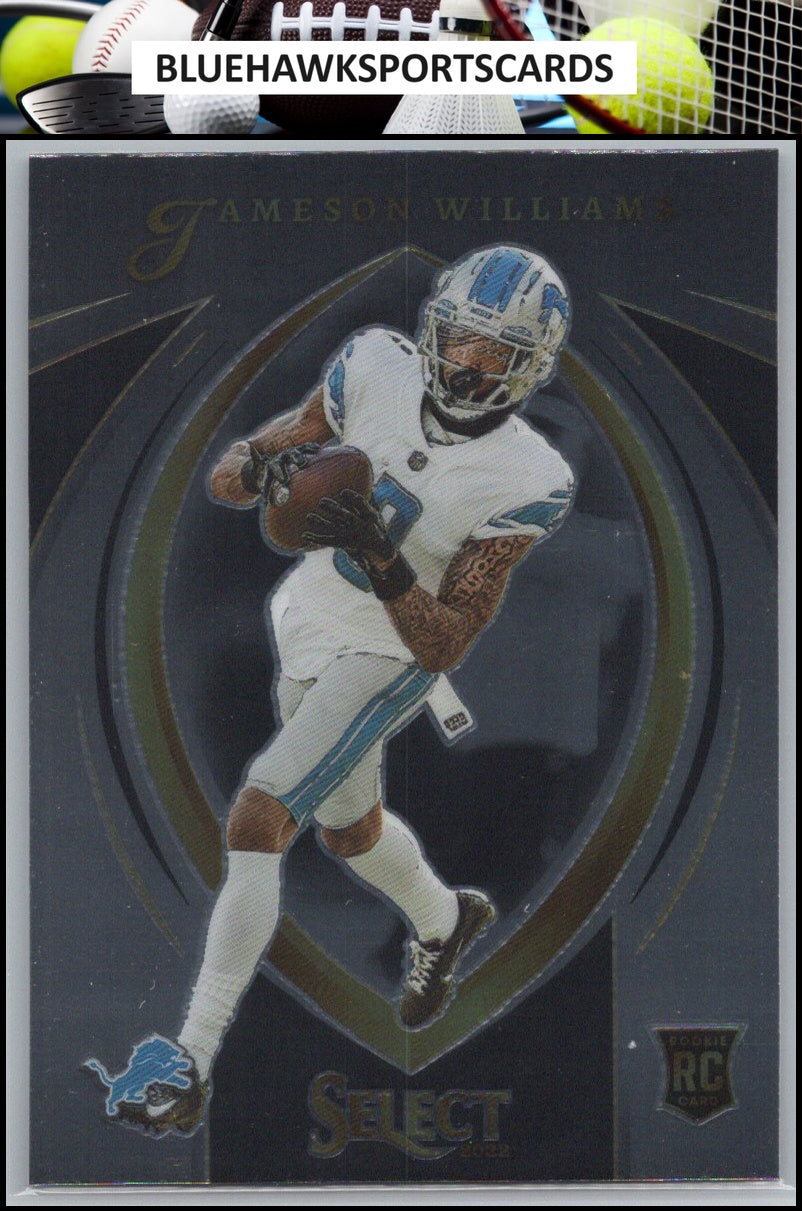 2022 Panini Select #SCR-8 Jameson Williams Select Certified Rookies
