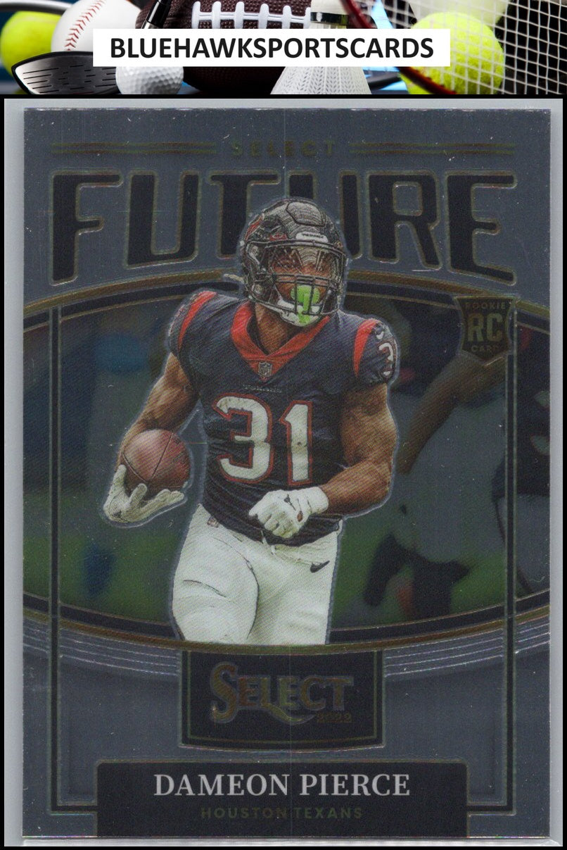2022 Panini Select #SF-13 Dameon Pierce Select Future