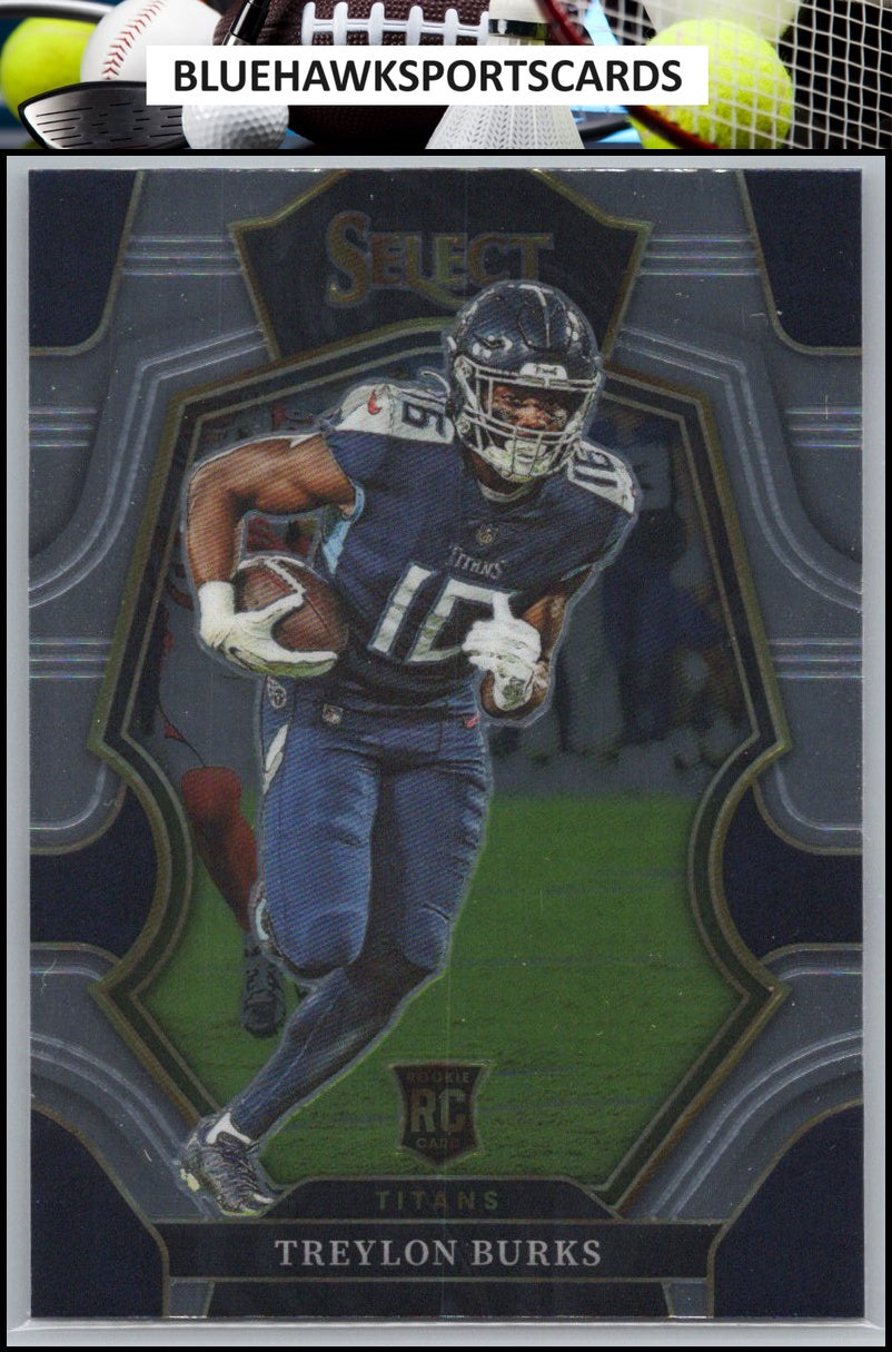 2022 Panini Select #195 Treylon Burks