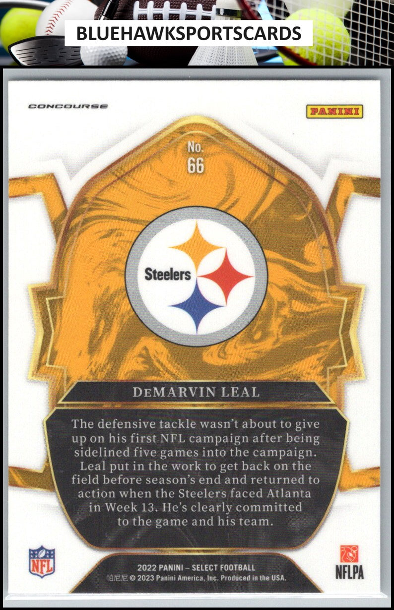 2022 Panini Select #66 DeMarvin Leal