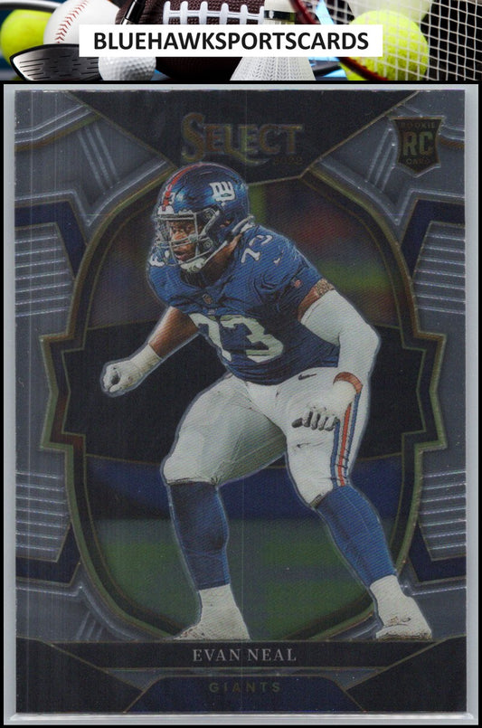 2022 Panini Select #83 Evan Neal