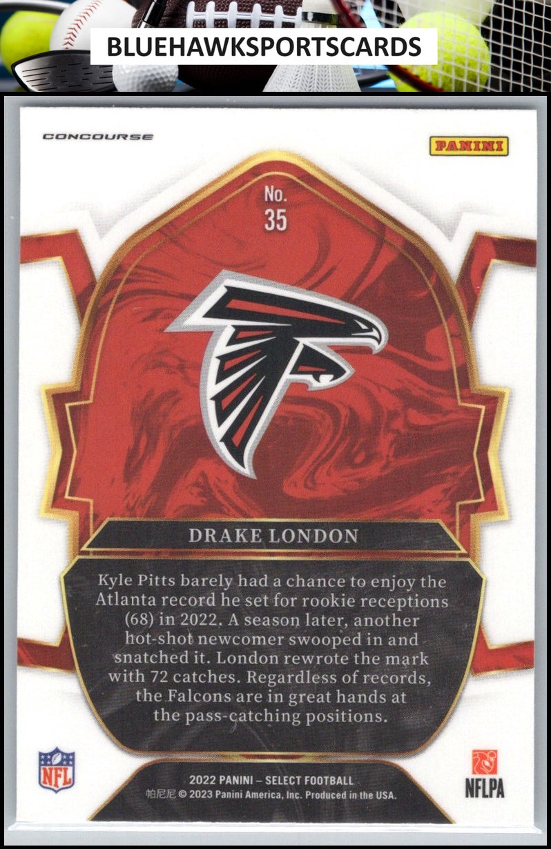 2022 Panini Select #35 Drake London