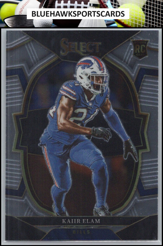 2022 Panini Select #98 Kaiir Elam Silver Prizm