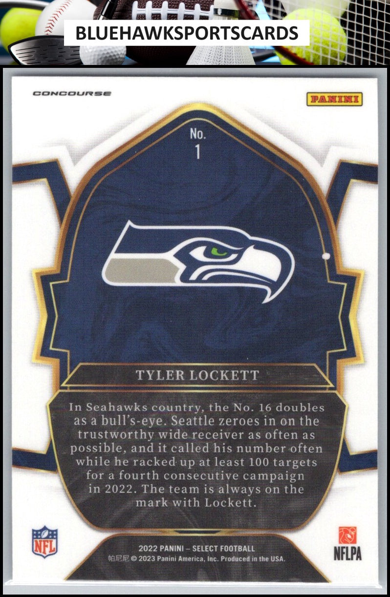 2022 Panini Select #1 Tyler Lockett
