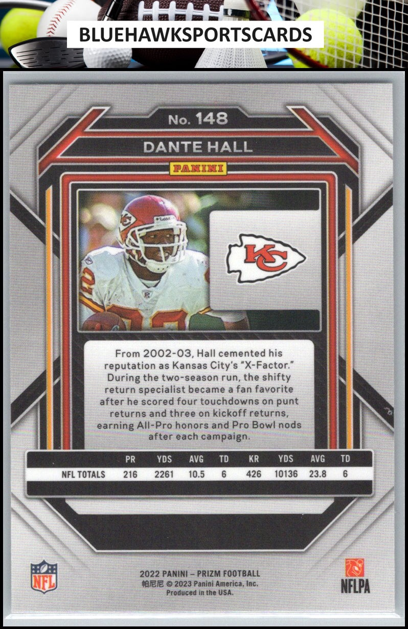 2022 Panini Prizm #148 Dante Hall