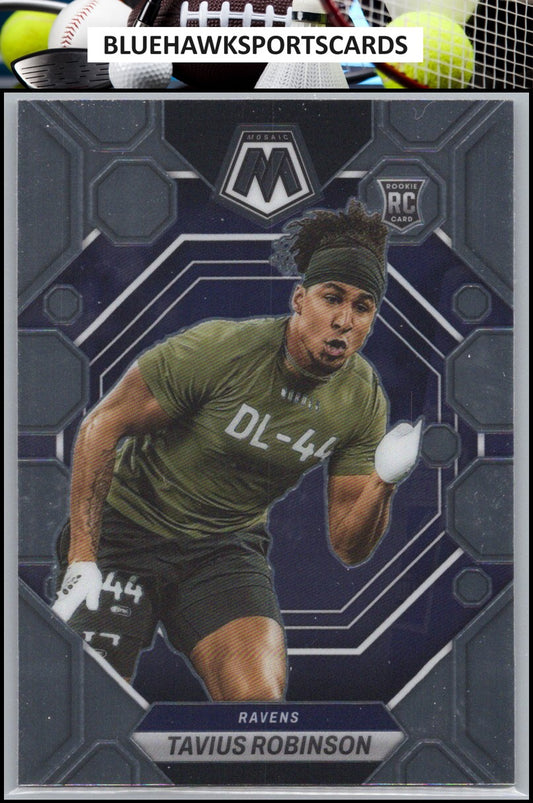 2023 Panini Mosaic #365 Tavius Robinson