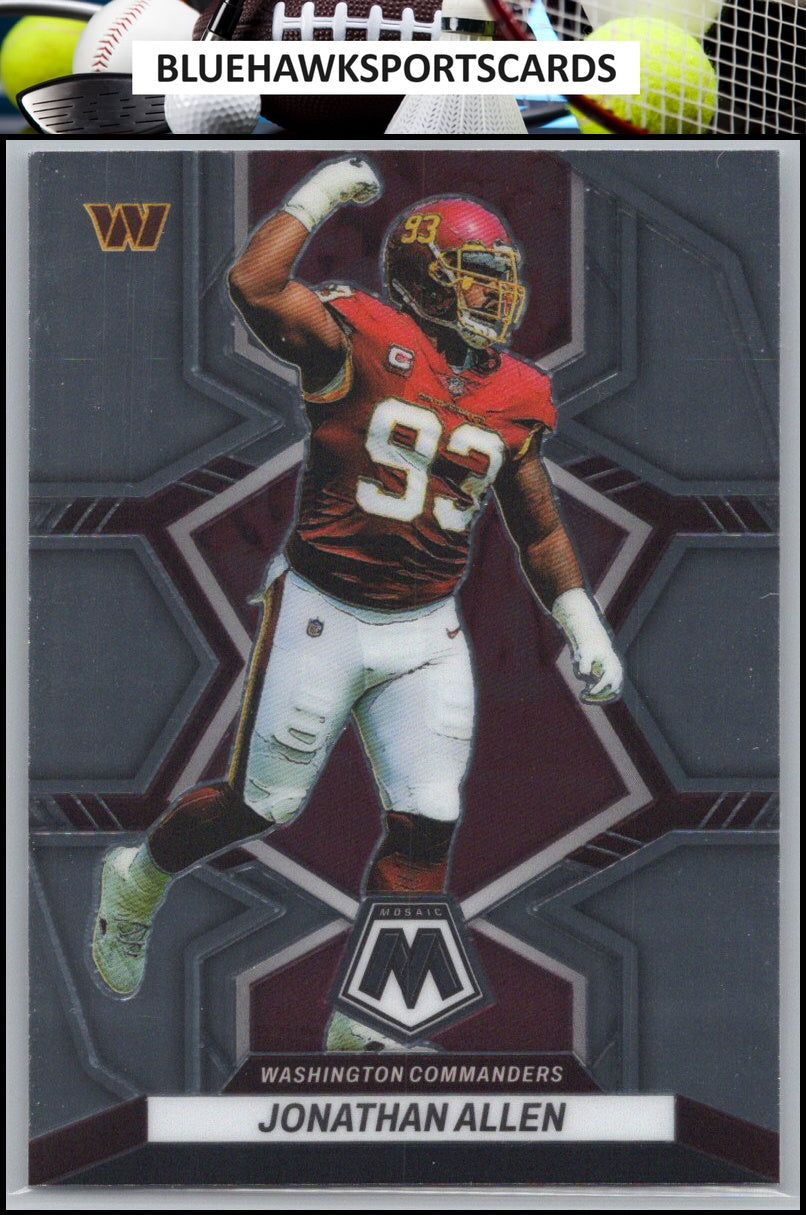 2022 Panini Mosaic #198 Jonathan Allen