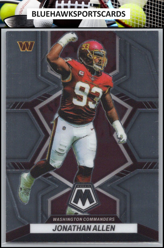 2022 Panini Mosaic #198 Jonathan Allen