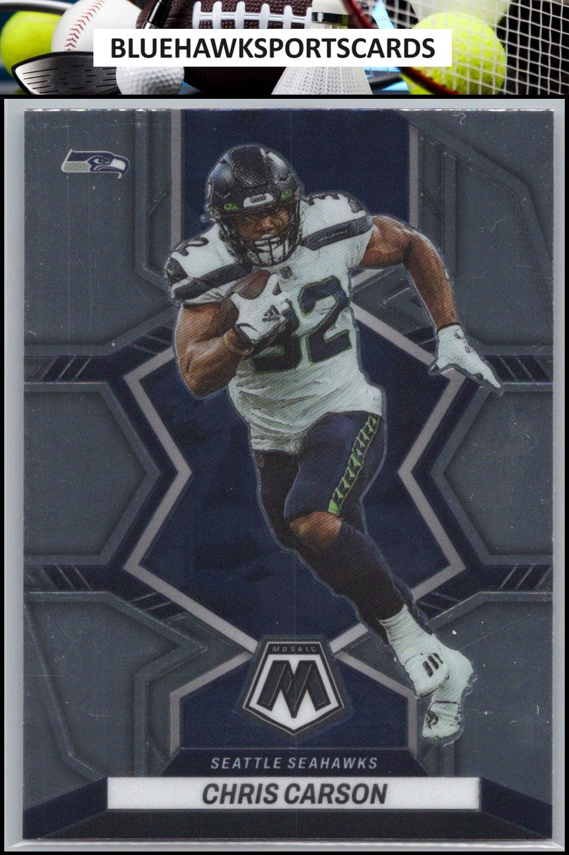 2022 Panini Mosaic #219 Chris Carson