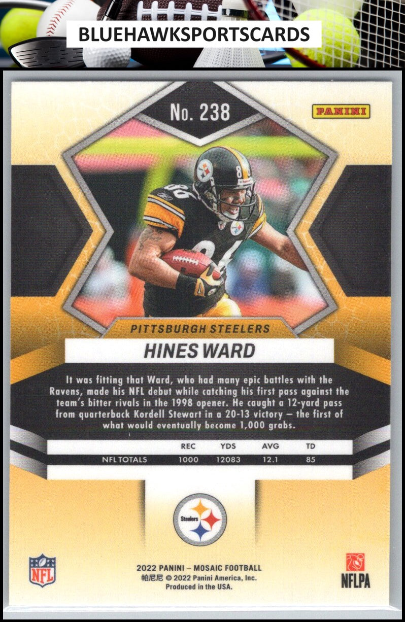 2022 Panini Mosaic #238 Hines Ward