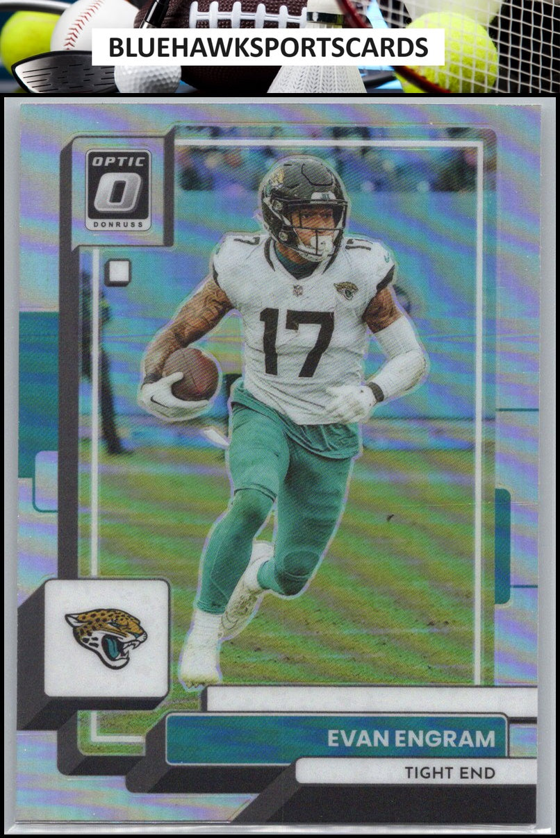 2022 Donruss Optic #101 Evan Engram Holo