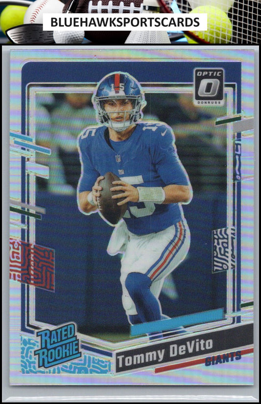 2023 Donruss Optic #280 Tommy DeVito Holo