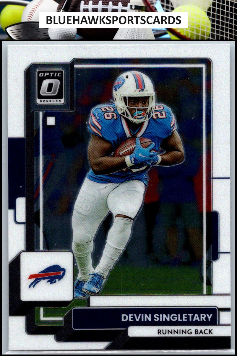 2022 Donruss Optic #21 Devin Singletary