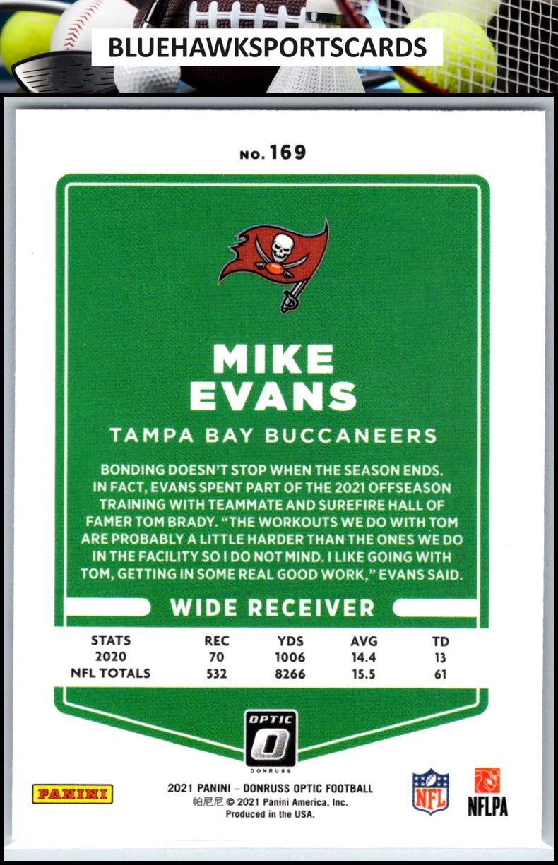 2021 Donruss Optic #169 Mike Evans