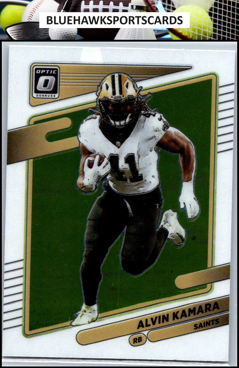 2021 Donruss Optic #166 Alvin Kamara
