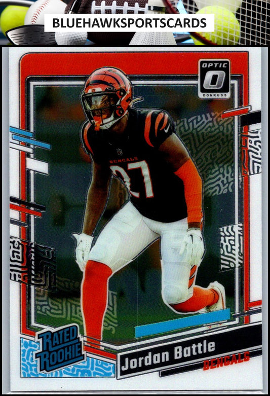 2023 Donruss Optic #221 Jordan Battle