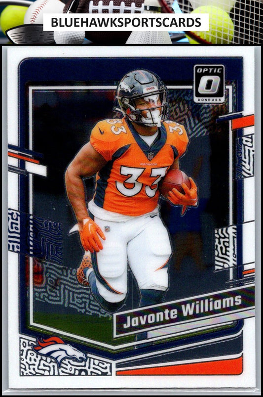 2023 Donruss Optic #54 Javonte Williams