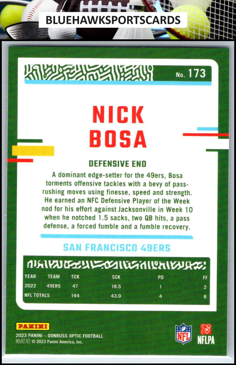 2023 Donruss Optic #173 Nick Bosa