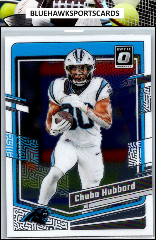 2023 Donruss Optic #27 Chuba Hubbard