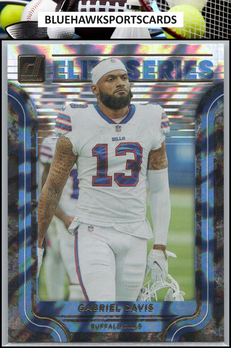 2022 Donruss #ES-27 Gabriel Davis Elite Series