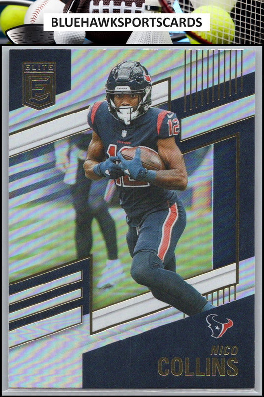 2022 Donruss Elite #77 Nico Collins