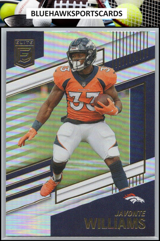 2022 Donruss Elite #37 Javonte Williams