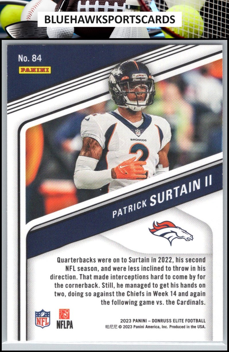 2023 Donruss Elite #84 Patrick Surtain II
