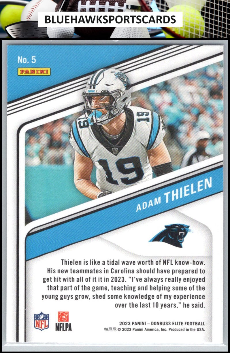 2023 Donruss Elite #5 Adam Thielen