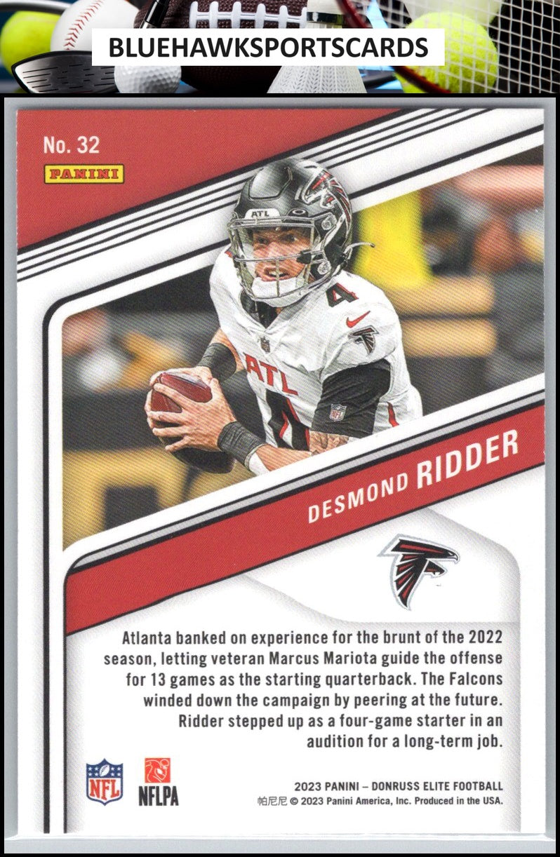 2023 Donruss Elite #32 Desmond Ridder