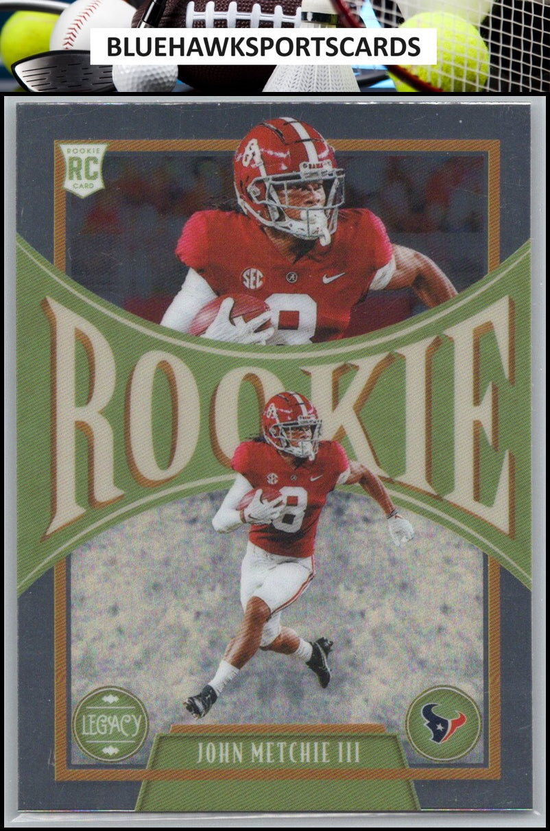 2022 Panini Legacy #156 John Metchie III Premium Silver