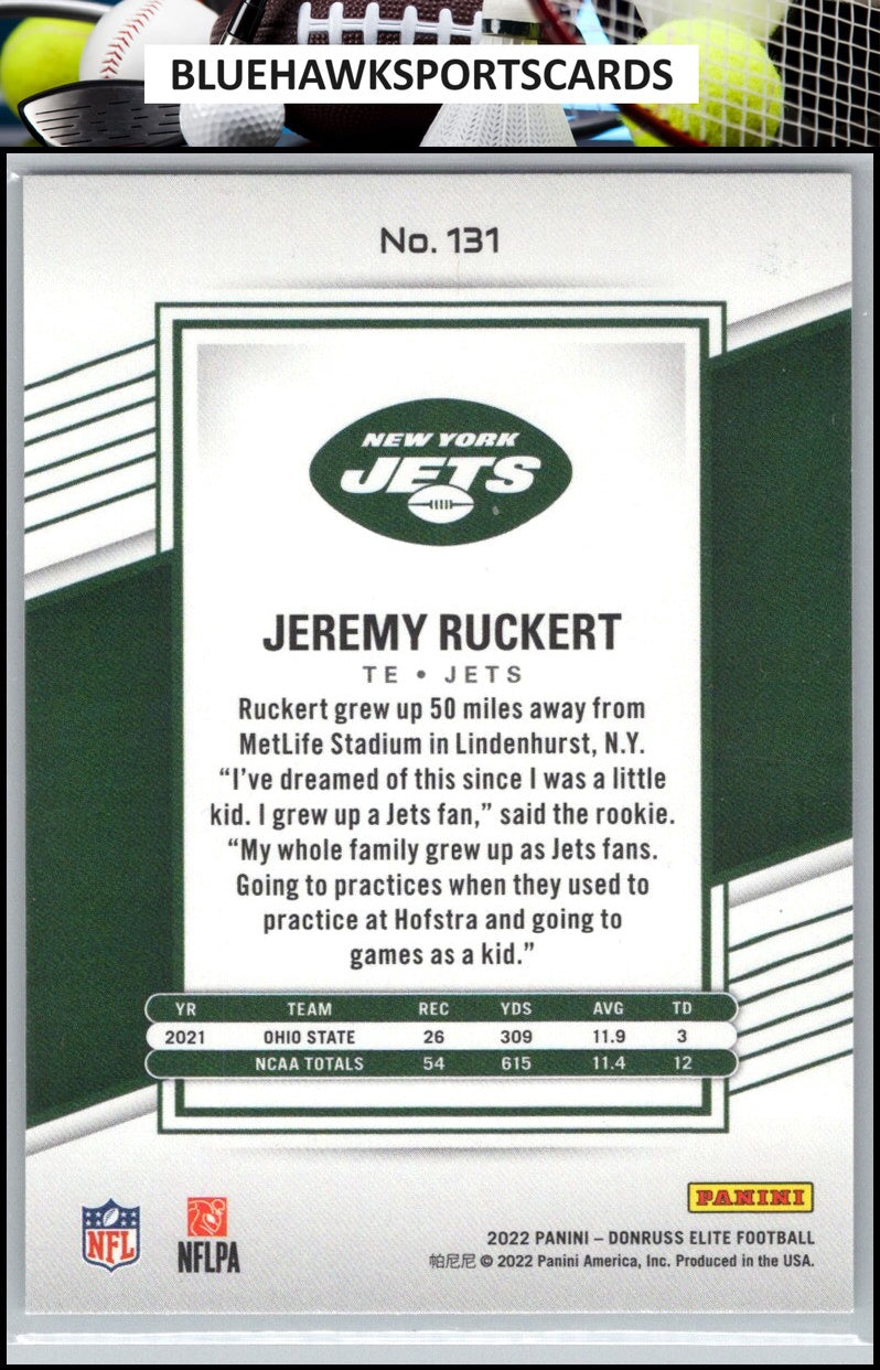 2022 Donruss Elite #131 Jeremy Ruckert Green