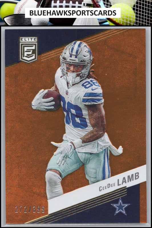 2023 Donruss Elite #11 CeeDee Lamb Orange #/399