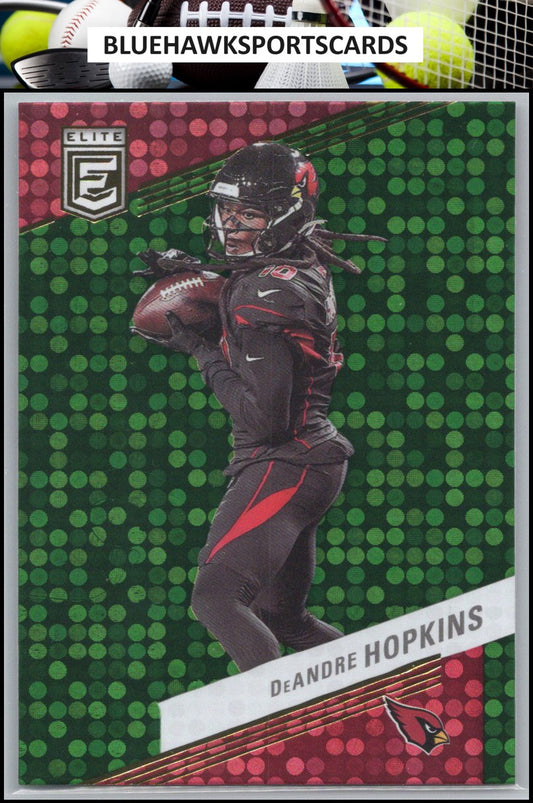 2023 Donruss Elite #25 DeAndre Hopkins Green Disco