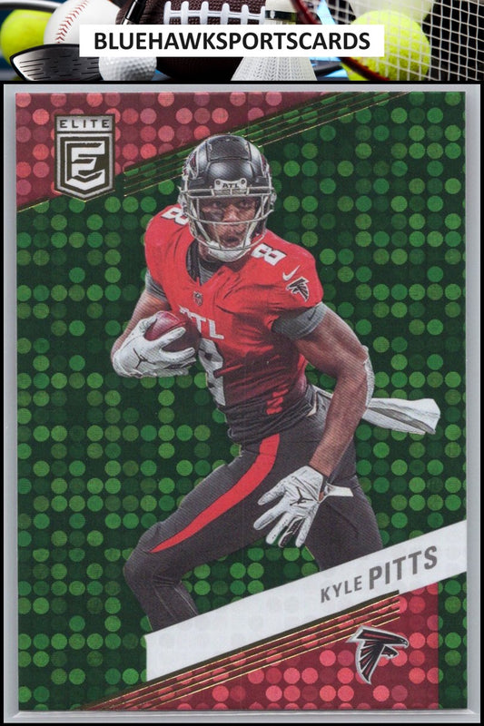 2023 Donruss Elite #67 Kyle Pitts Green Disco
