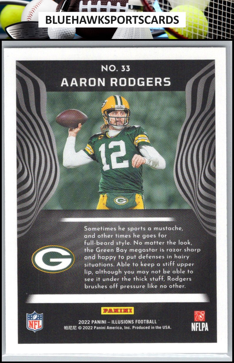 2022 Panini Illusions #33 Aaron Rodgers Retail