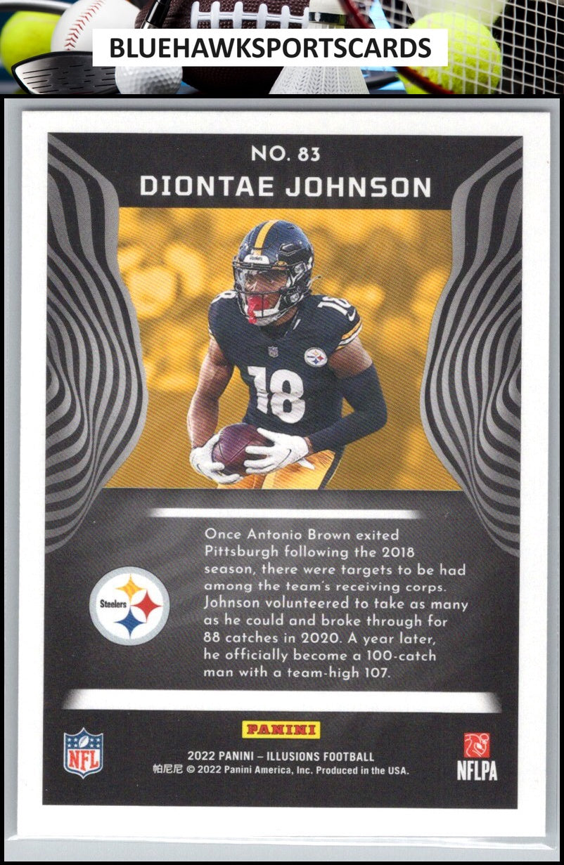 2022 Panini Illusions #83 Diontae Johnson Retail