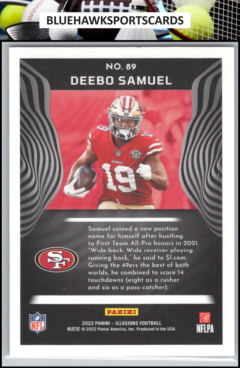 2022 Panini Illusions #89 Deebo Samuel Retail