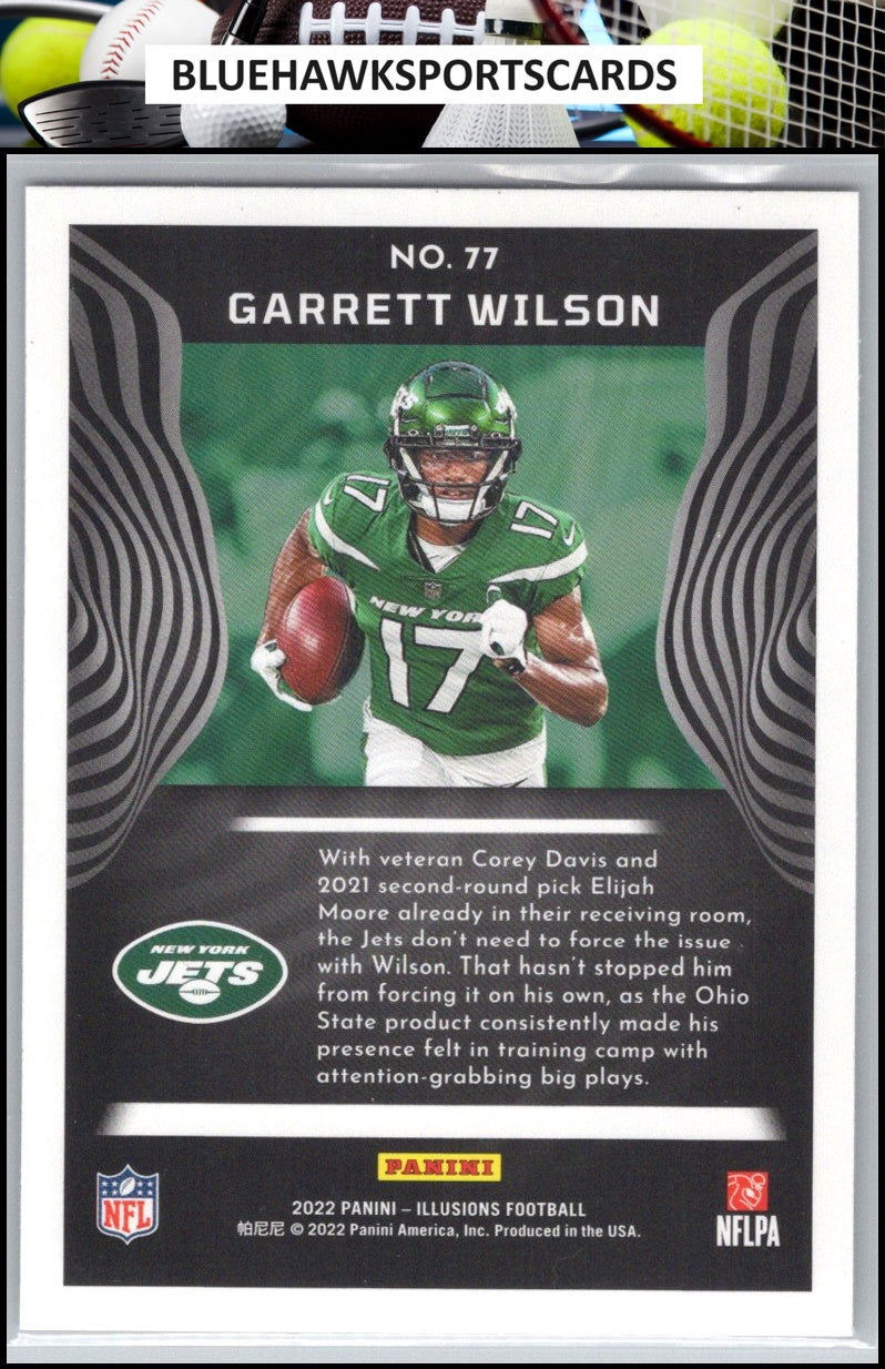 2022 Panini Illusions #77 Garrett Wilson Retail