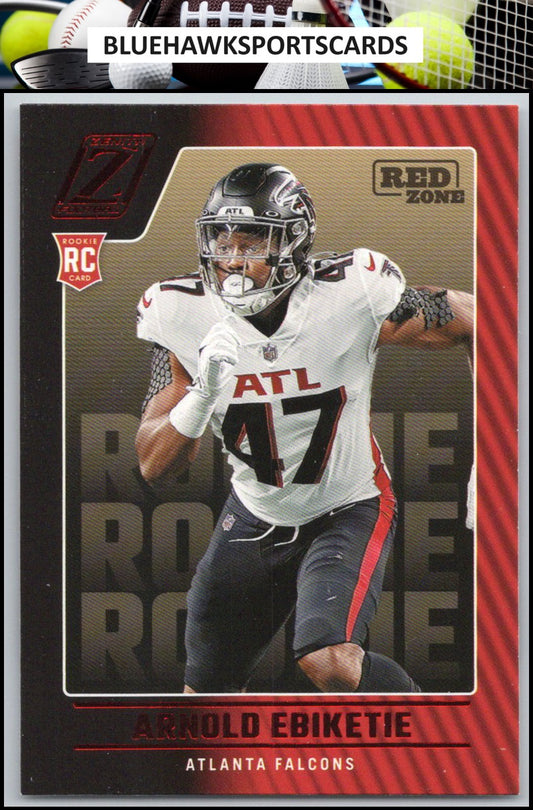 2022 Zenith #152 Arnold Ebiketie Red Zone
