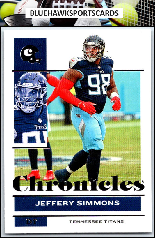 2021 Panini Chronicles #100 Jeffery Simmons