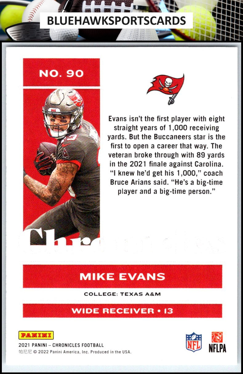 2021 Panini Chronicles #90 Mike Evans