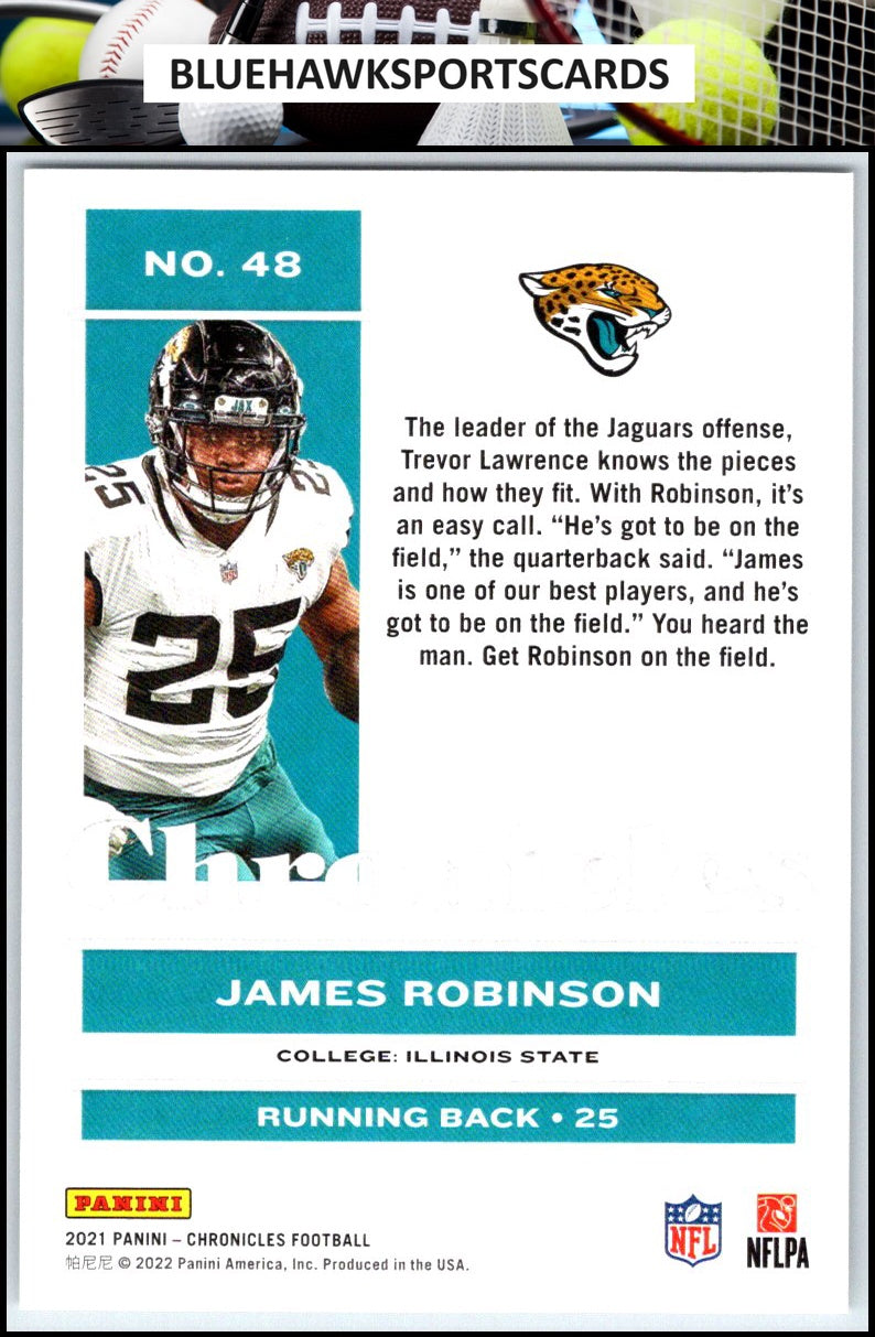 2021 Panini Chronicles #48 James Robinson