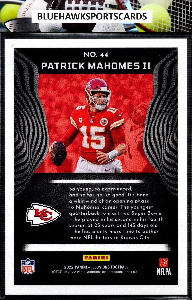 2022 Panini Illusions #44 Patrick Mahomes II Retail