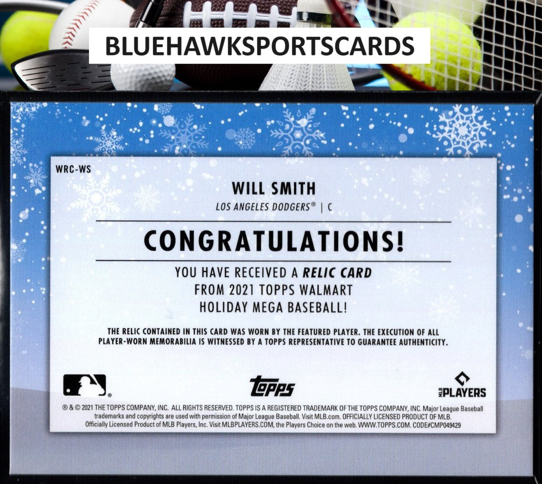 2021 Topps Holiday #WRC-WS Will Smith Relics