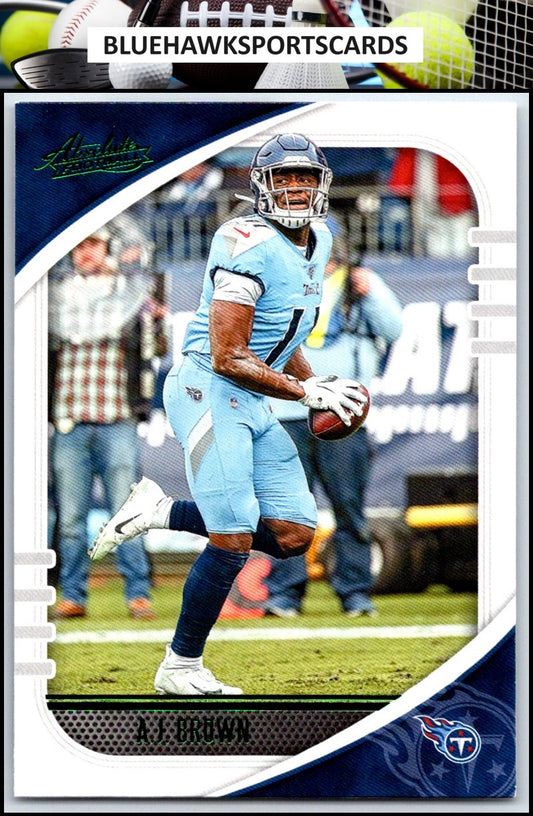 2020 Panini Absolute #87 A.J. Brown Green