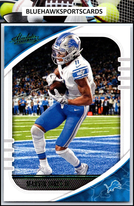 2020 Panini Absolute #9 Marvin Jones Jr. Blue