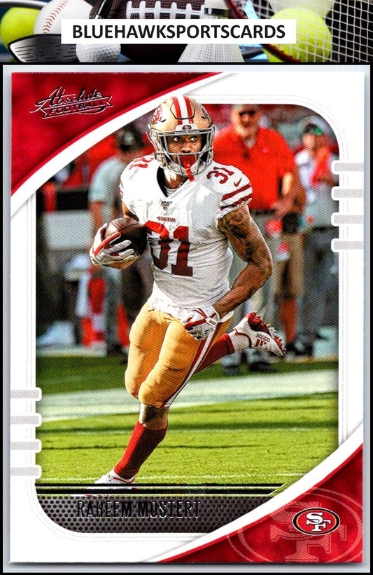 2020 Panini Absolute #94 Raheem Mostert Green